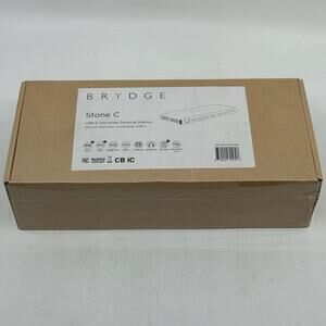 NWT BRYDGE Stone C USB-C Universal Docking Station